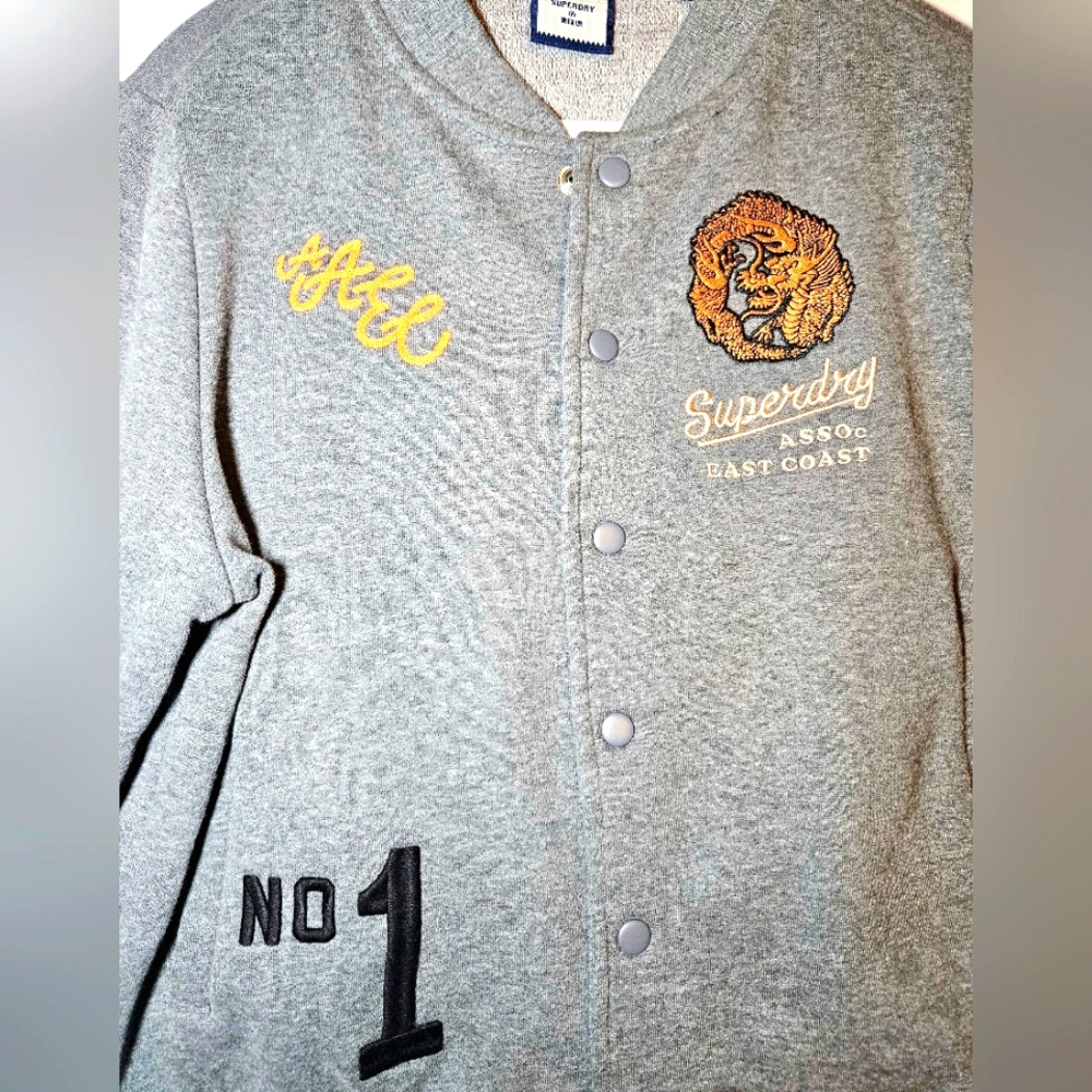 SUPERDRY Collegiate Jersey Bomber Jacket